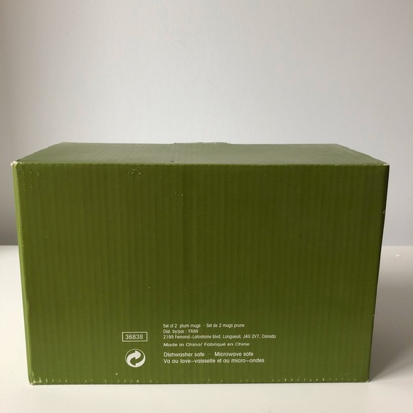 FREE with bundle - Set of two plum mugs - Picture 5 of 5